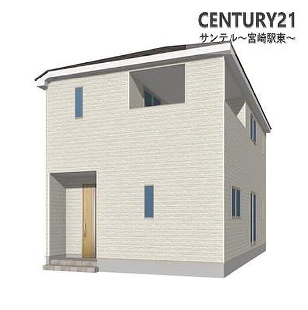 完成予想図です！シンプルな外壁カラー♪類似物件のご内覧も可能です！お気軽にお問い合わせください！