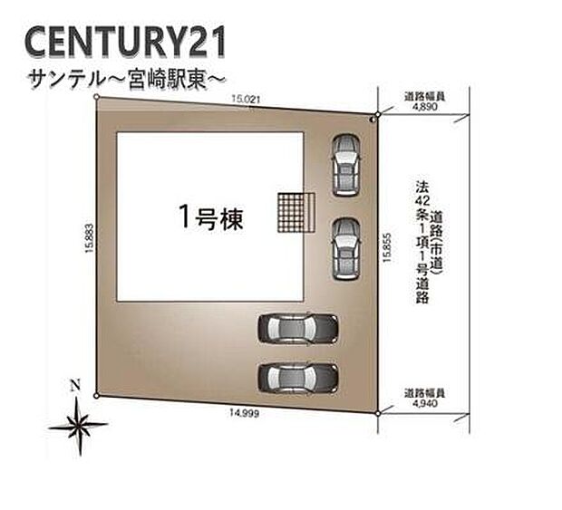 全体区画図です。