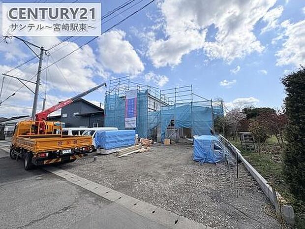 現地の写真です。完成までの写真を随時更新致します。モデルハウス見学も可能なのでお気軽にご連絡ください。