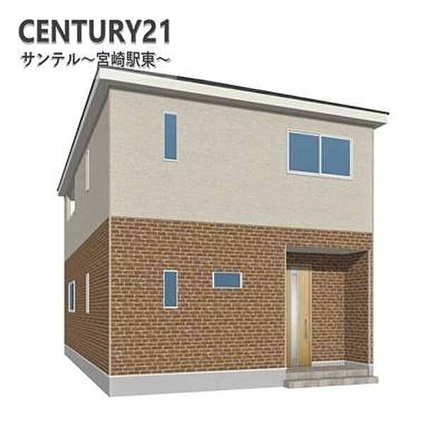 完成予想図です!シンプルな外壁カラー♪類似物件のご内覧も可能です!お気軽にお問い合わせください!