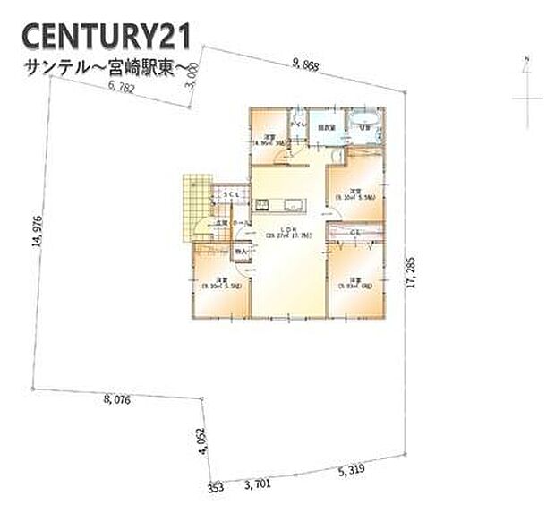 全体区画図です