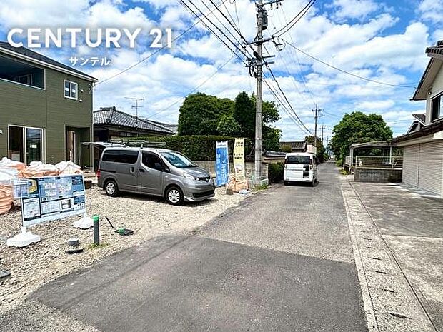 前面道路の写真です♪