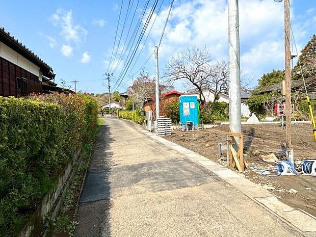 前面道路の写真です♪