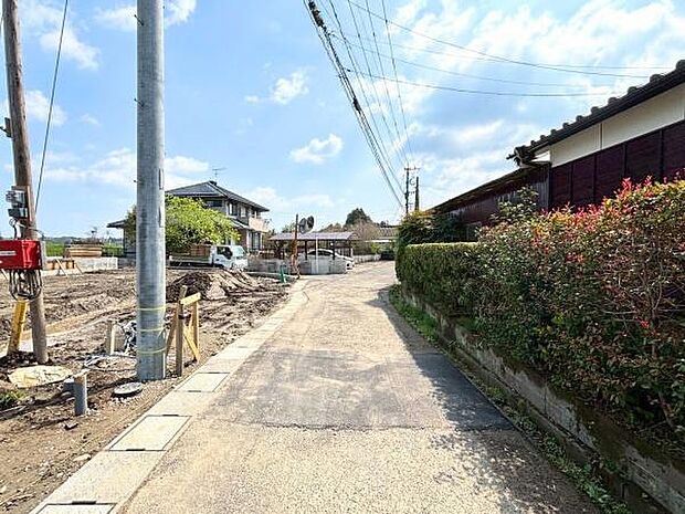 前面道路の写真です♪