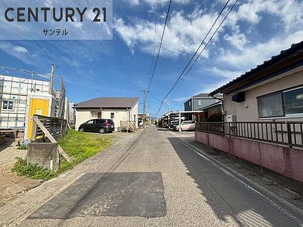 前面道路の写真です♪