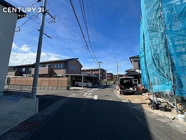 前面道路の写真です♪