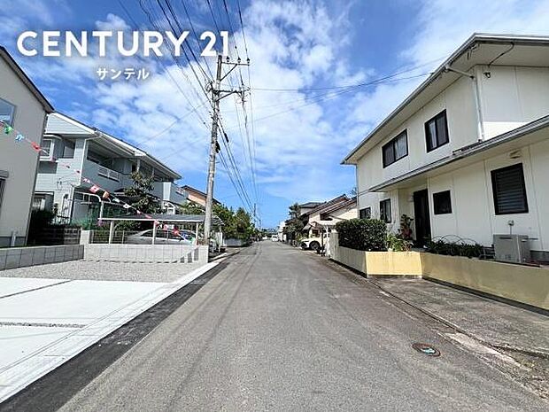 前面道路の写真です♪