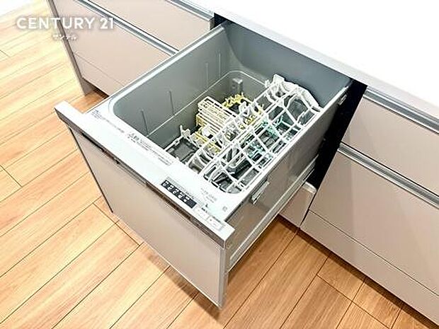 食洗器付きで家事の負担が軽減できます。