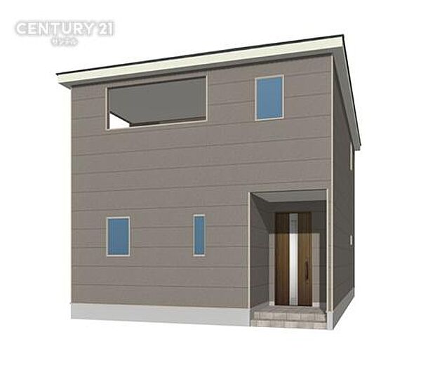1号棟のパース画像です。