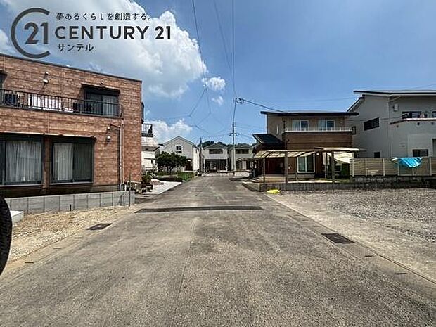 前面道路の写真です。