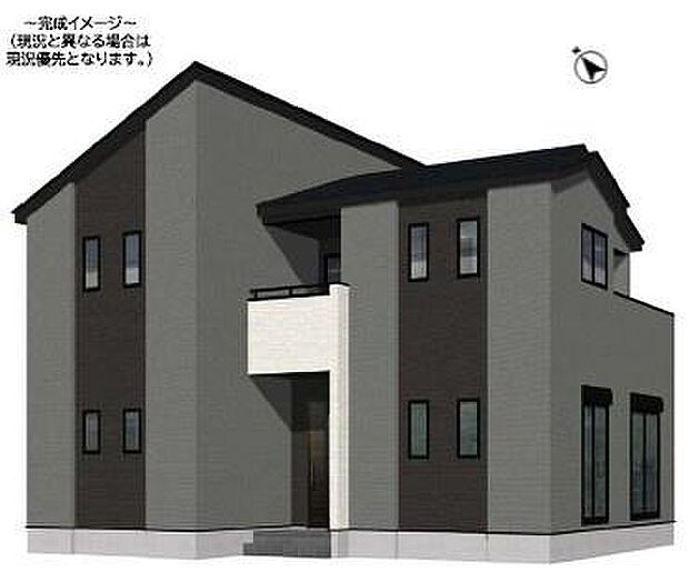 外観完成イメージです。