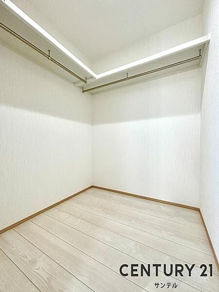 洋室のウォークインクローゼットです！