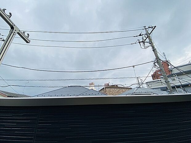 お家からの眺望です。