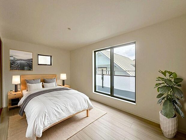 本画像はCGで作成しており、実際に現地に家具は置かれておりません。また、価格に家具は含まれておりません。 