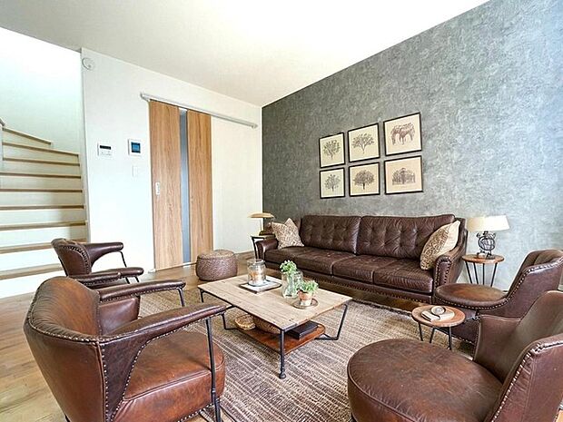 本画像はCGで作成しており、実際に現地に家具は置かれておりません。また、価格に家具は含まれておりません。