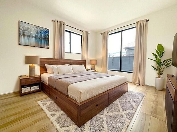 本画像はCGで作成しており、実際に現地に家具は置かれておりません。また、価格に家具は含まれておりません。