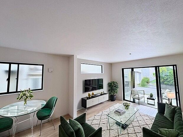 本画像はCGで作成しており、実際に現地に家具は置かれておりません。また、価格に家具は含まれておりません。