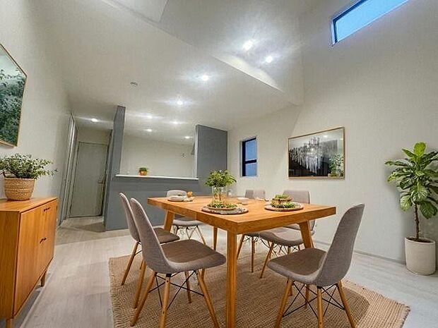 本画像はCGで作成しており、実際に現地に家具は置かれておりません。また、価格に家具は含まれておりません。