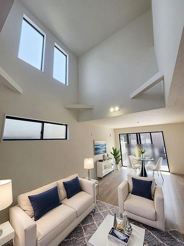 本画像はCGで作成しており、実際に現地に家具は置かれておりません。また、価格に家具は含まれておりません。 