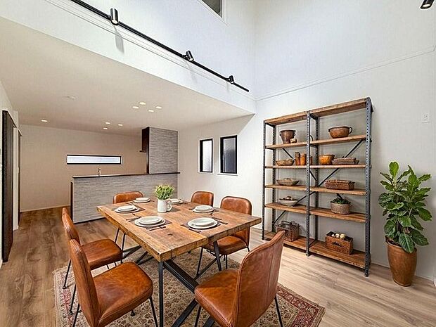 本画像はCGで作成しており、実際に現地に家具は置かれておりません。また、価格に家具は含まれておりません。