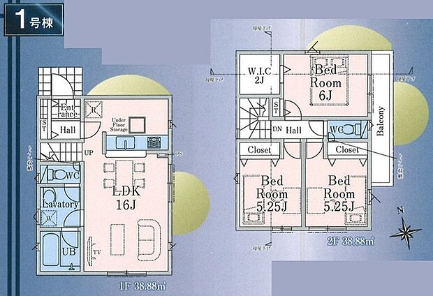 リビング階段の間取り