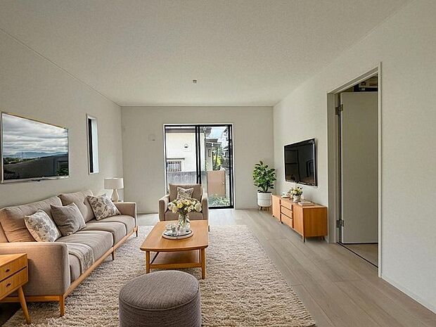 本画像はCGで作成しており、実際に現地に家具は置かれておりません。また、価格に家具は含まれておりません。