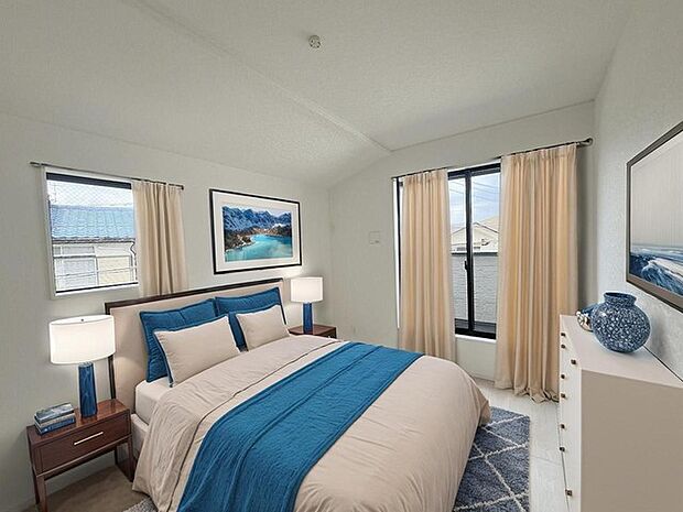 本画像はCGで作成しており、実際に現地に家具は置かれておりません。また、価格に家具は含まれておりません。