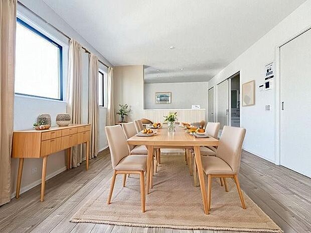 本画像はCGで作成しており、実際に現地に家具は置かれておりません。また、価格に家具は含まれておりません。