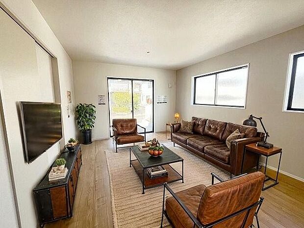 本画像はCGで作成しており、実際に現地に家具は置かれておりません。また、価格に家具は含まれておりません。 