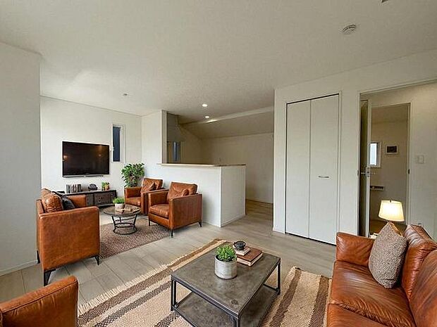 本画像はCGで作成しており、実際に現地に家具は置かれておりません。また、価格に家具は含まれておりません。