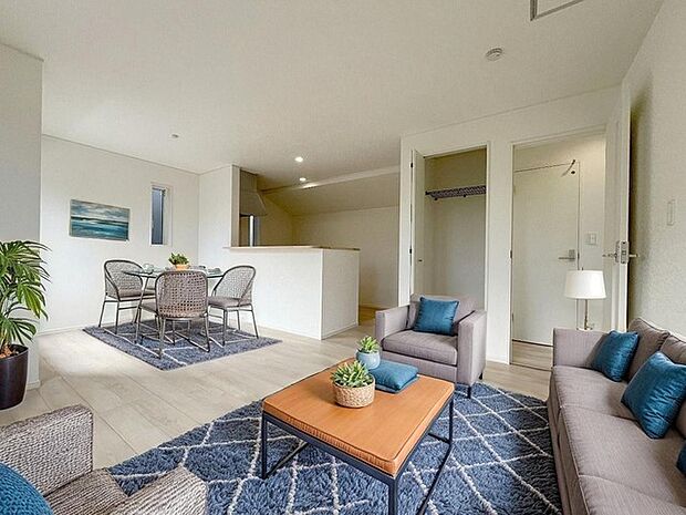 本画像はCGで作成しており、実際に現地に家具は置かれておりません。また、価格に家具は含まれておりません。