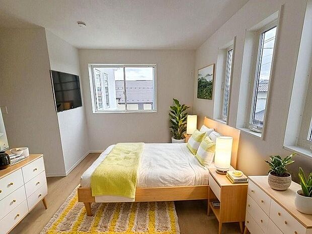 本画像はCGで作成しており、実際に現地に家具は置かれておりません。また、価格に家具は含まれておりません。 