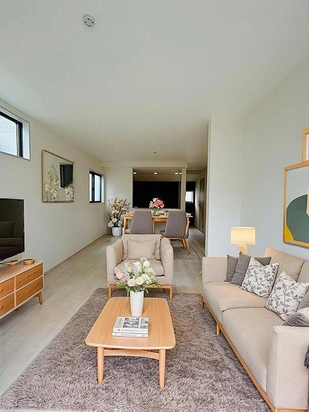 本画像はCGで作成しており、実際に現地に家具は置かれておりません。また、価格に家具は含まれておりません。 