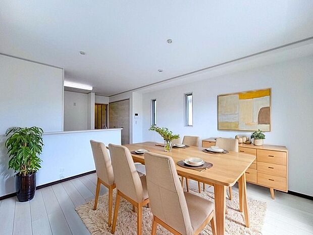 本画像はCGで作成しており、実際に現地に家具は置かれておりません。また、価格に家具は含まれておりません。 