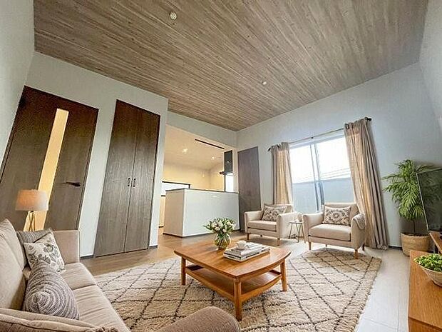 本画像はCGで作成しており、実際に現地に家具は置かれておりません。また、価格に家具は含まれておりません。