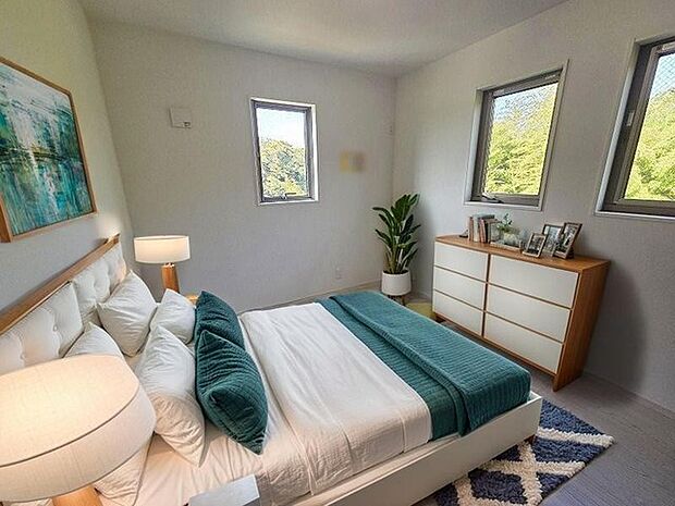 本画像はCGで作成しており、実際に現地に家具は置かれておりません。また、価格に家具は含まれておりません。