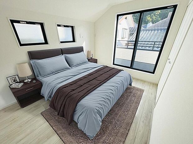 本画像はCGで作成しており、実際に現地に家具は置かれておりません。また、価格に家具は含まれておりません。