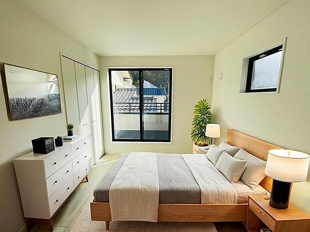 本画像はCGで作成しており、実際に現地に家具は置かれておりません。また、価格に家具は含まれておりません。 