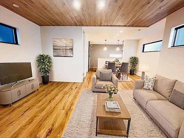 本画像はCGで作成しており、実際に現地に家具は置かれておりません。また、価格に家具は含まれておりません。