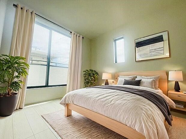 本画像はCGで作成しており、実際に現地に家具は置かれておりません。また、価格に家具は含まれておりません。 