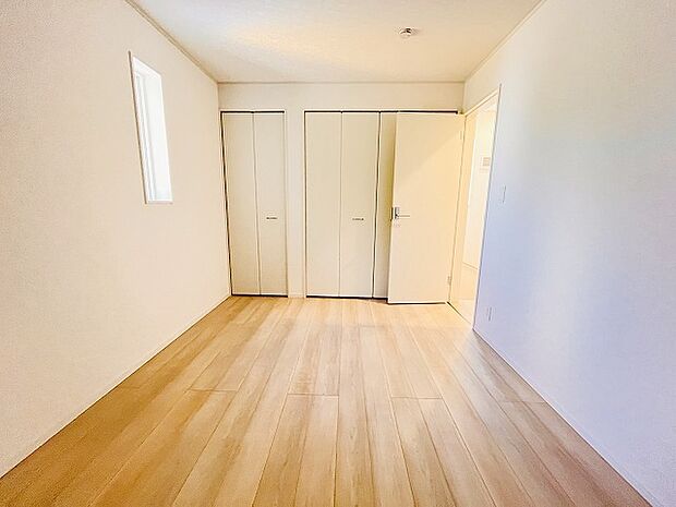 各お部屋に収納が設置されています。 