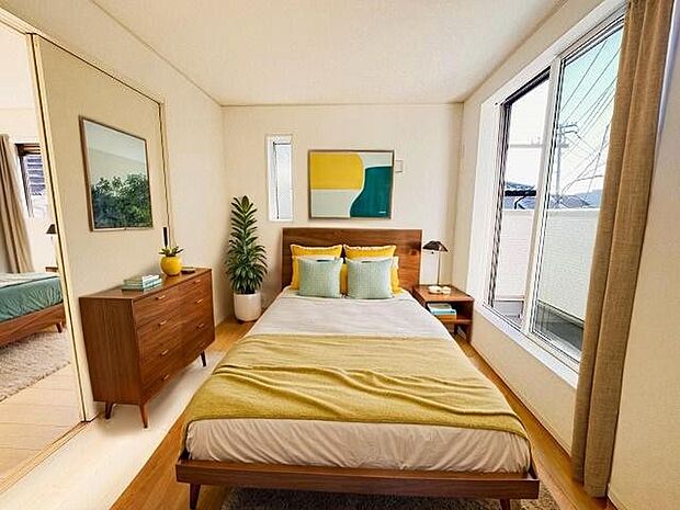 本画像はCGで作成しており、実際に現地に家具は置かれておりません。また、価格に家具は含まれておりません。 