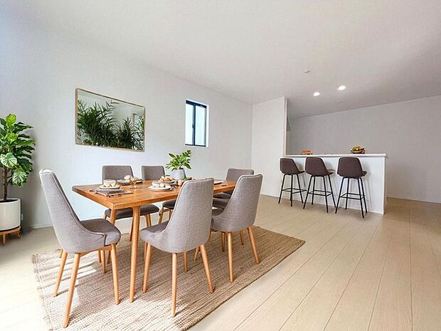 本画像はCGで作成しており、実際に現地に家具は置かれておりません。また、価格に家具は含まれておりません。 