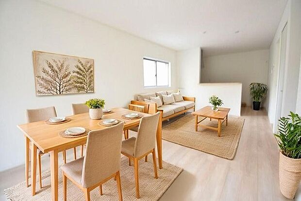 本画像はCGで作成しており、実際に現地に家具は置かれておりません。また、価格に家具は含まれておりません。