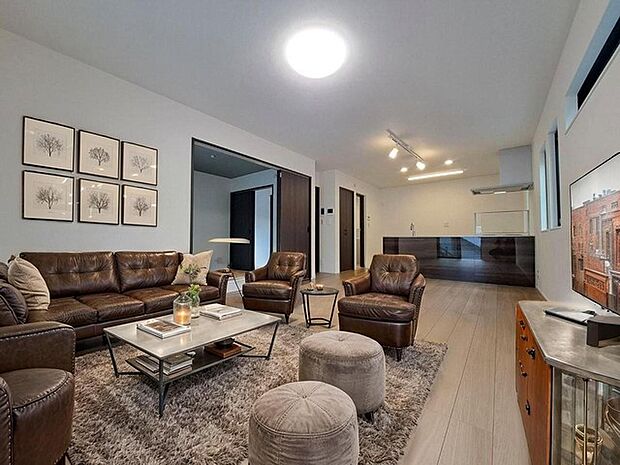 本画像はCGで作成しており、実際に現地に家具は置かれておりません。また、価格に家具は含まれておりません。