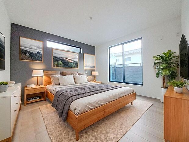 本画像はCGで作成しており、実際に現地に家具は置かれておりません。また、価格に家具は含まれておりません。