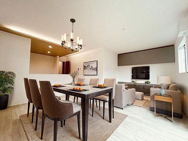 本画像はCGで作成しており、実際に現地に家具は置かれておりません。また、価格に家具は含まれておりません。