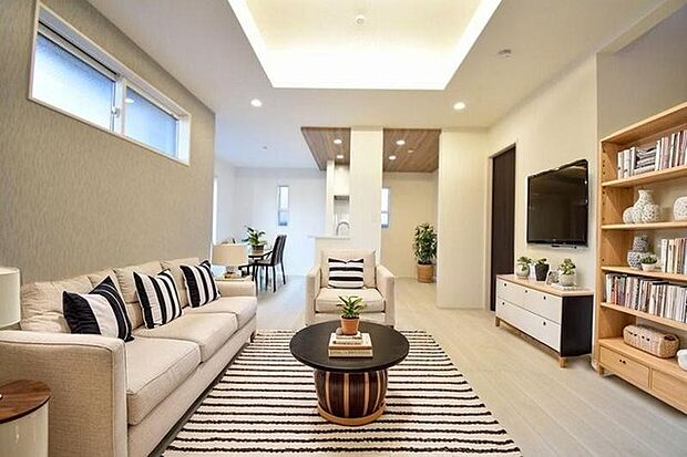 本画像はCGで作成しており、実際に現地に家具は置かれておりません。また、価格に家具は含まれておりません。