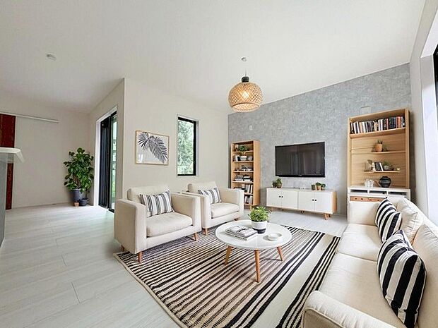 本画像はCGで作成しており、実際に現地に家具は置かれておりません。また、価格に家具は含まれておりません。 