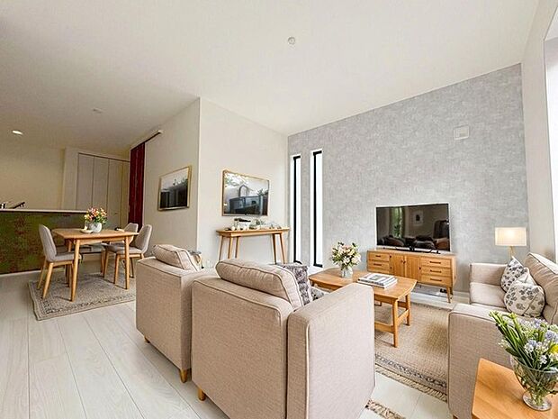 本画像はCGで作成しており、実際に現地に家具は置かれておりません。また、価格に家具は含まれておりません。 